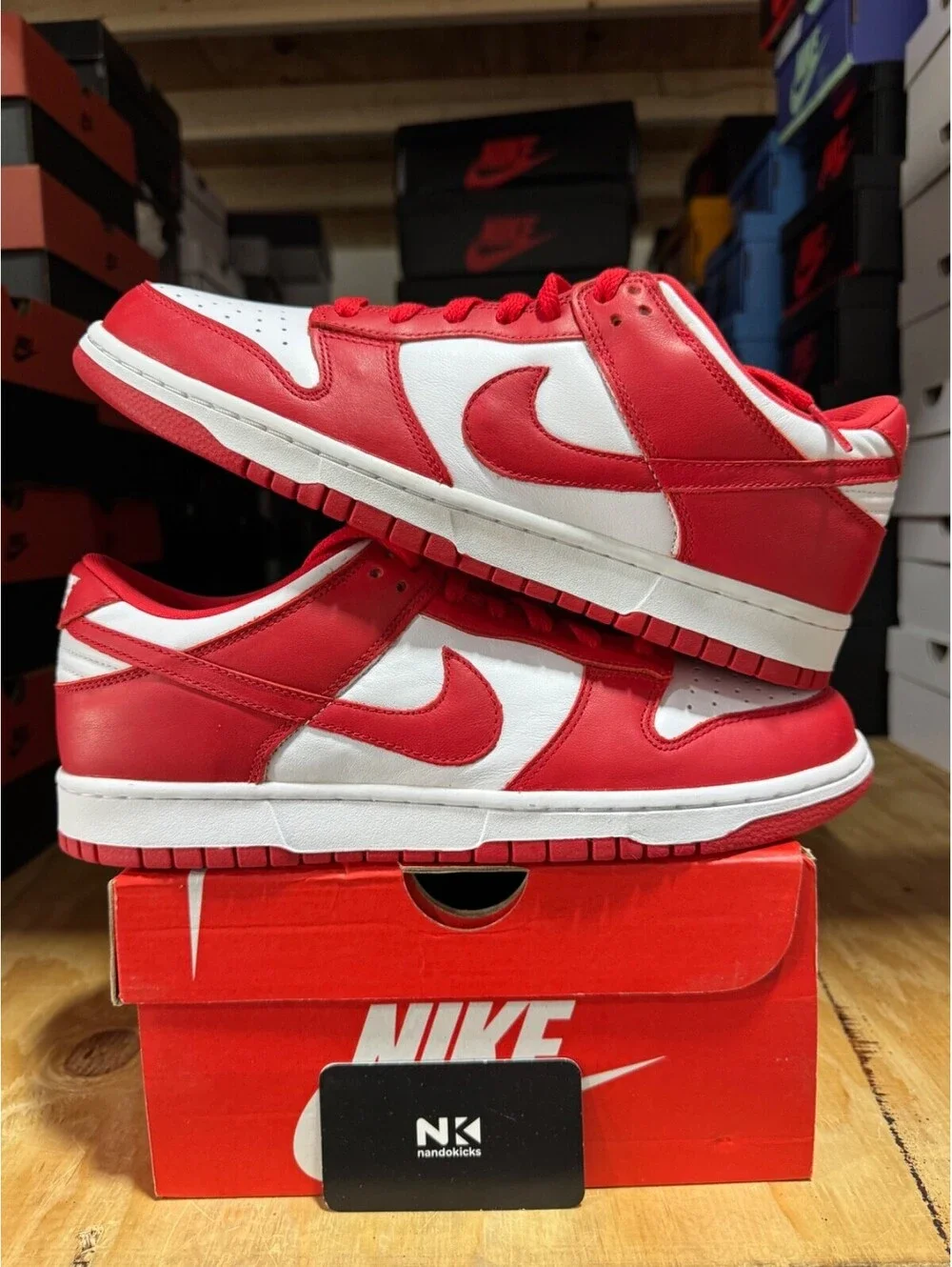 Nike Dunk Low Retro SP 'St. John's' CU1727-100 MENS SIZE 10.5M
